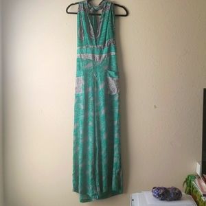 VINTAGE Sari Silk Jumpsuit
